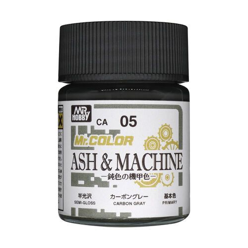 CA05 Ash & Machine Carbon Gray Semi-Gloss