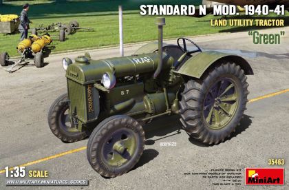 1:35 LAND UTILITY TRACTOR STANDARD N Green Mod. 1940-41