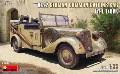 1:35 Kfz.2 GERMAN COMMUNICATIONS CAR TYPE 170VK