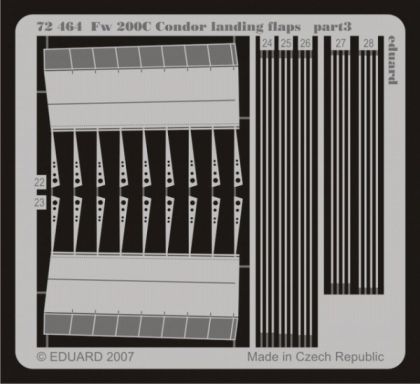 1:72 Focke-Wulf Fw 200C Condor - PE Landing Flaps (for Revell)