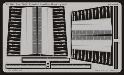 1:72 Focke-Wulf Fw 200C Condor - PE Landing Flaps (for Revell)