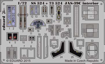 1:72 JAS-39C for Revell