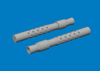 1:32 Bf-109 K-4 - 3D-Printed Gun Barrels for Kotare Kits