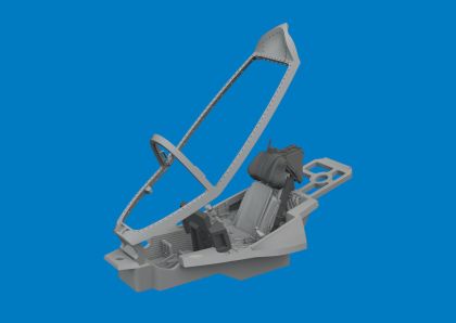 1:72 Lockheed Martin F-35C - 3D-Printed Cockpit for Tamiya