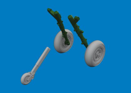 1:72 Spitfire Mk.V - Wheels Set for Eduard