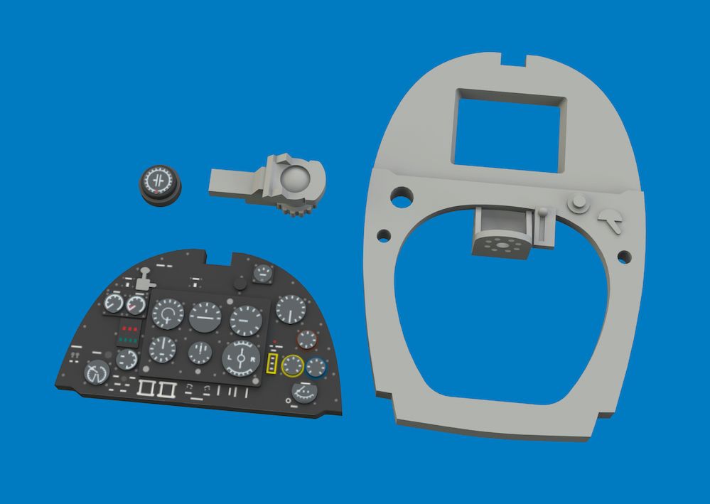 1:72 Supermarine Spitfire Mk.Vb - LooK Set (for Eduard Kits)