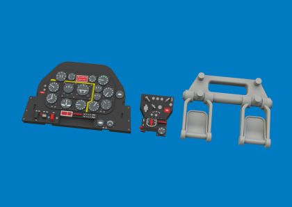 1:72 P-51 D Mustang - LooK Set (for Arma Hobby Kits)