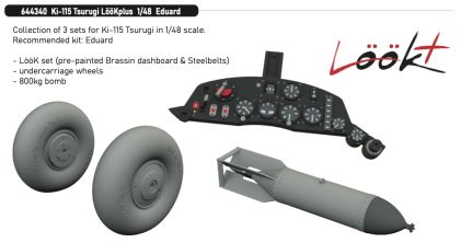 1:48  Nakajima Ki-115 Tsurugi - LööK Plus Set for Eduard