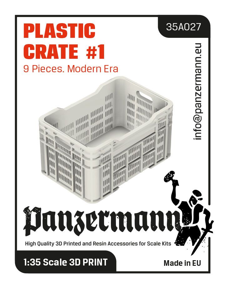 1:35 Plastic crate 1