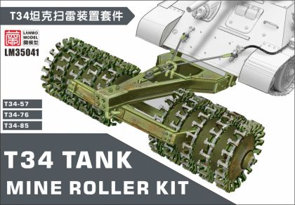 1:35 T-34 - Tank Mine Roller Kit