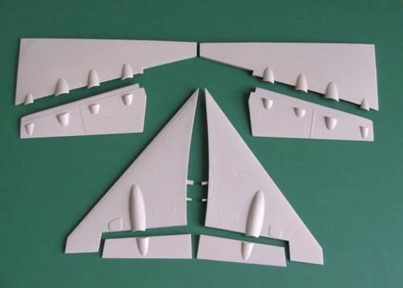 1:48 TSR-2 Control surfaces set for Airfix kit