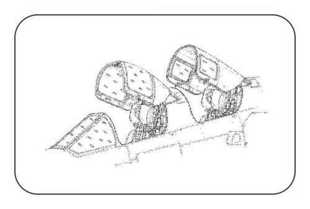 1:48 TSR-2 Correction set pilots canopy for Airfix
