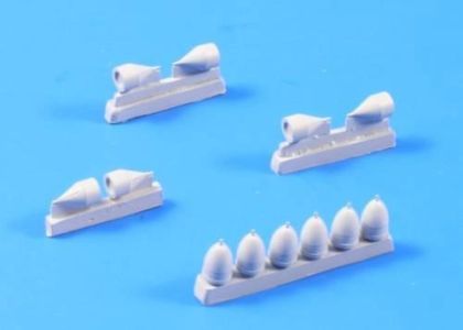 1:48 WWII Soviet Bombs FAB 100(100kg)-6 psc