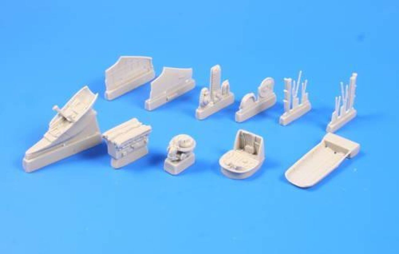 1:48 Spitfire Mk.Vb Trop - engine set for TAM