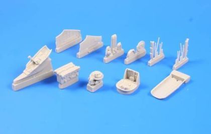 1:48 Spitfire Mk.Vb Trop - engine set for TAM