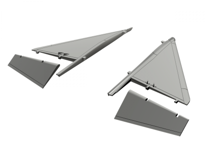 1:48 JA-37 Viggen canard correction set