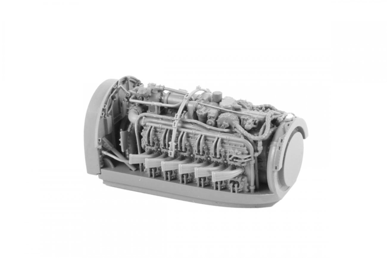 1:48 Tempest Napier Sabre Engine (Upper Half) (for Eduard)