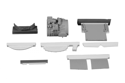 1:48 Harrier GR.7 Engine for hasegawa