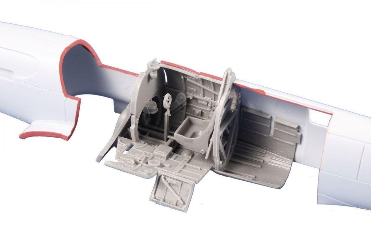 1:48 Spitfire Mk.XIV Bubble Canopy Cockpit for airfix