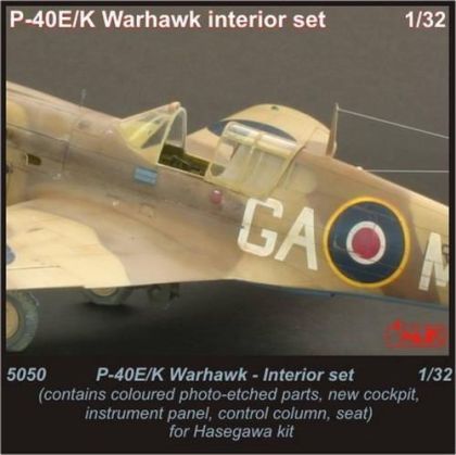 1:32 P-40 E/K Warhawk Interior set for HAS