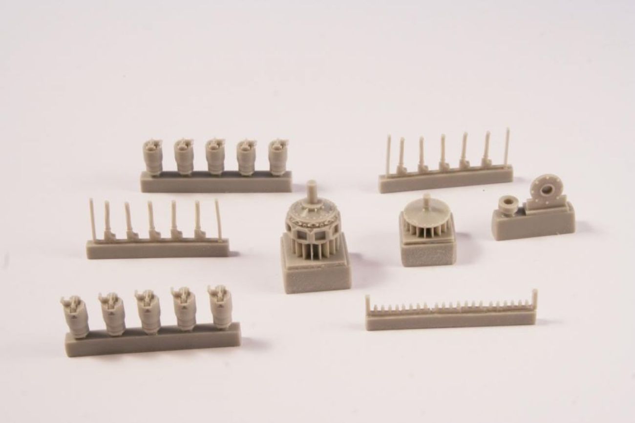 1:32 Le Rhône 9J - French WWI Rotary Engine