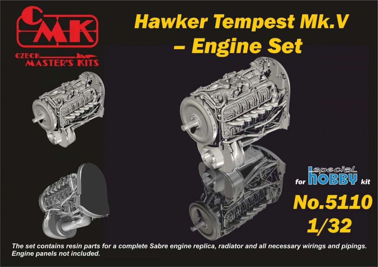 1:32 Tempest – Engine Set for Special Hobby kit