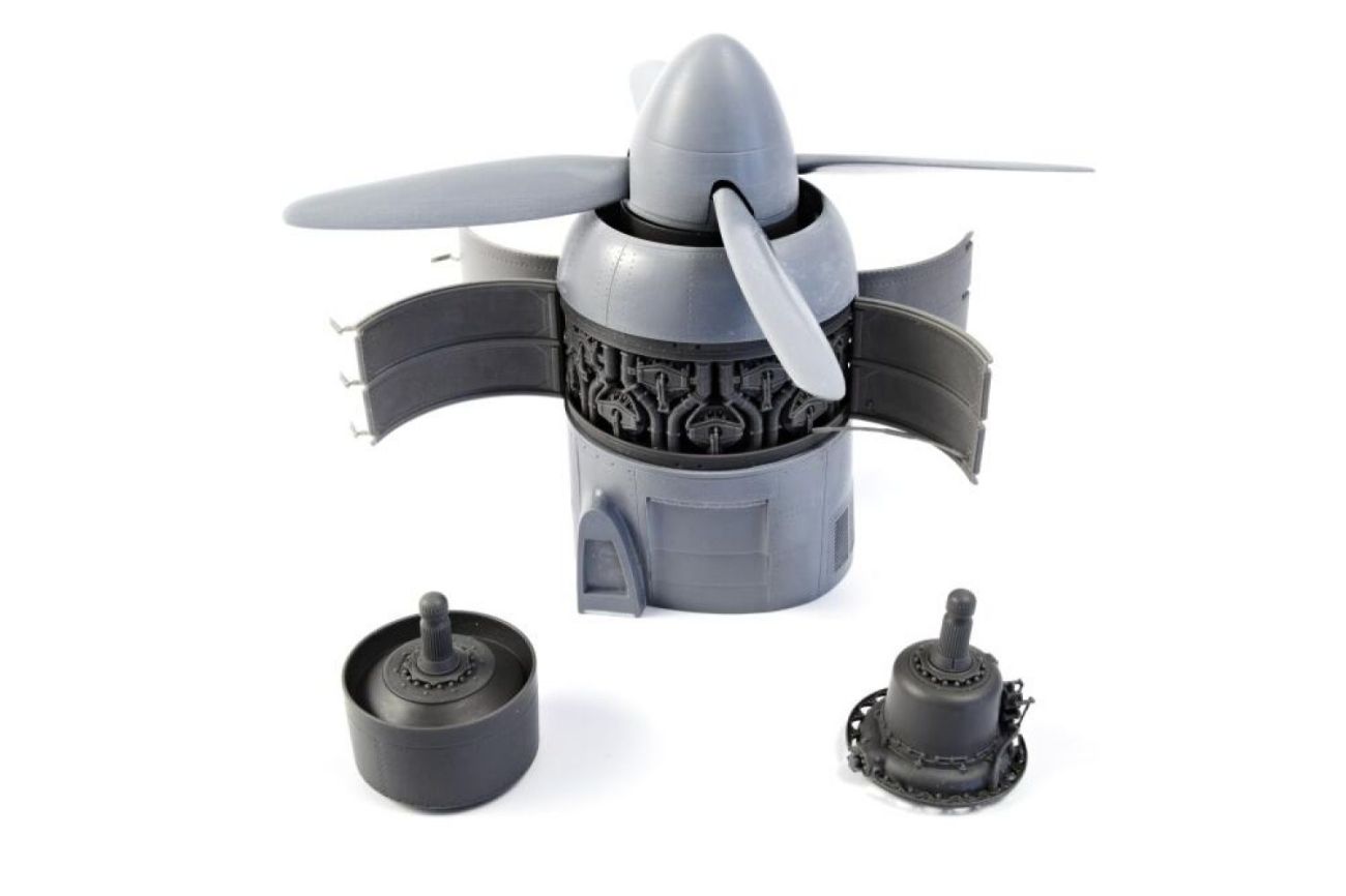 1:32 WWII Bristol Centaurus Engine for Tempest Mk.II, for Special hobby kit