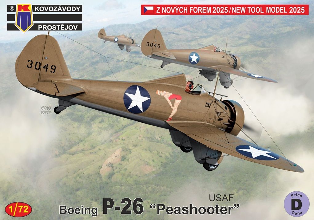 1:72 P-26 Peashooter USAF