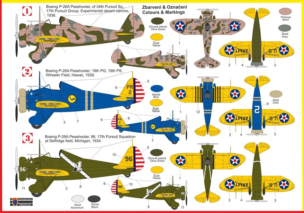 1:72 P-26 Peashooter Pre war
