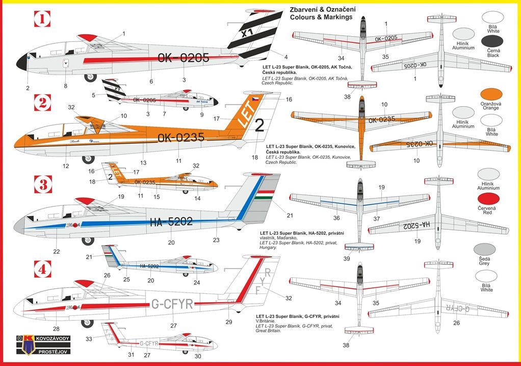 1:72 L-23 Super Blaník Over Europe