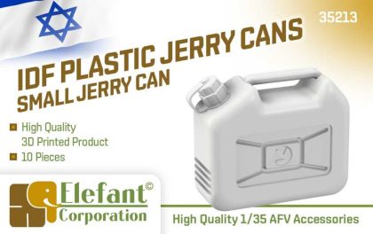 1:35 IDF plastic jerry cans - small, 10 pcs.