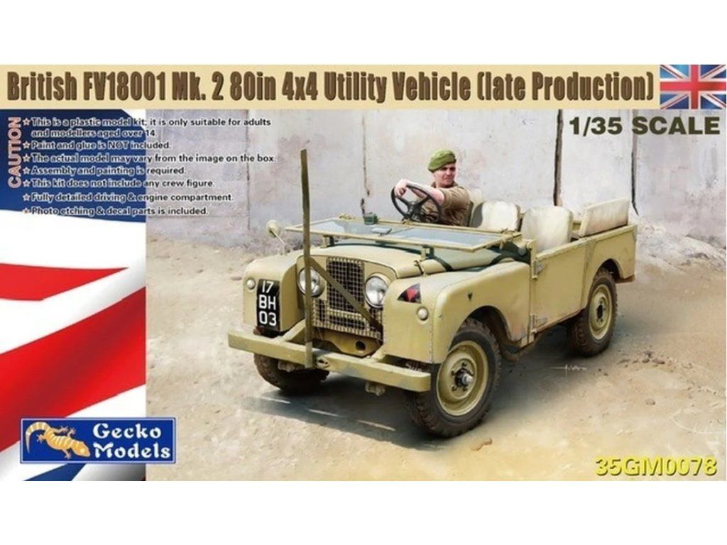 1:35 Brit. FV18001 Mk.2 80in 4x4 Utility Vehicle late