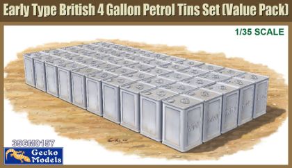 1:35 Early Type British 4 Gallon Flimsies (Value pack)