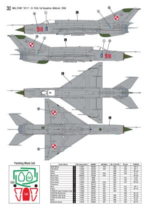 1:32 MiG-21MF Polish Air Force