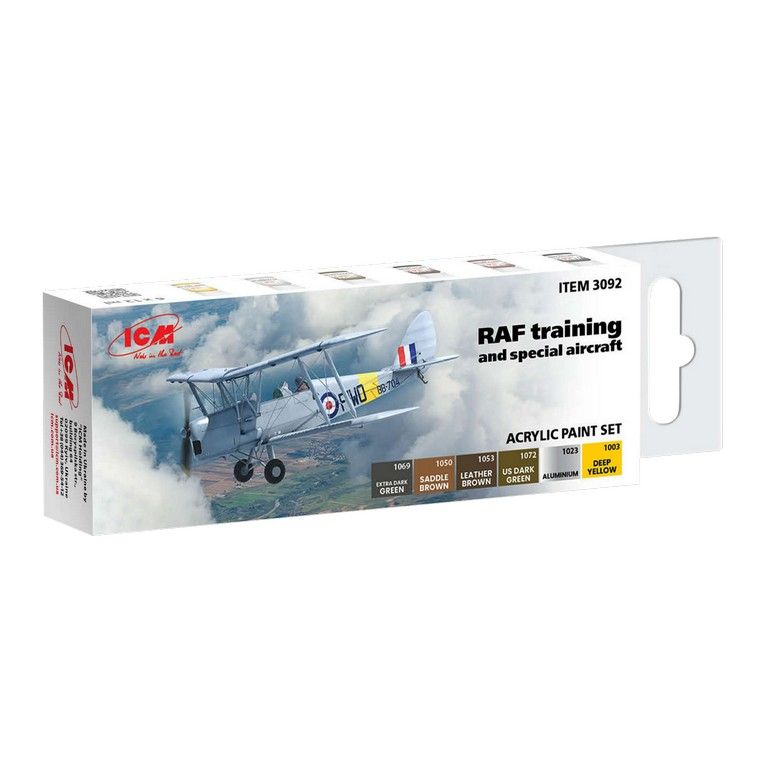 RAF training and special aircraft - paint set (6х12 ml)