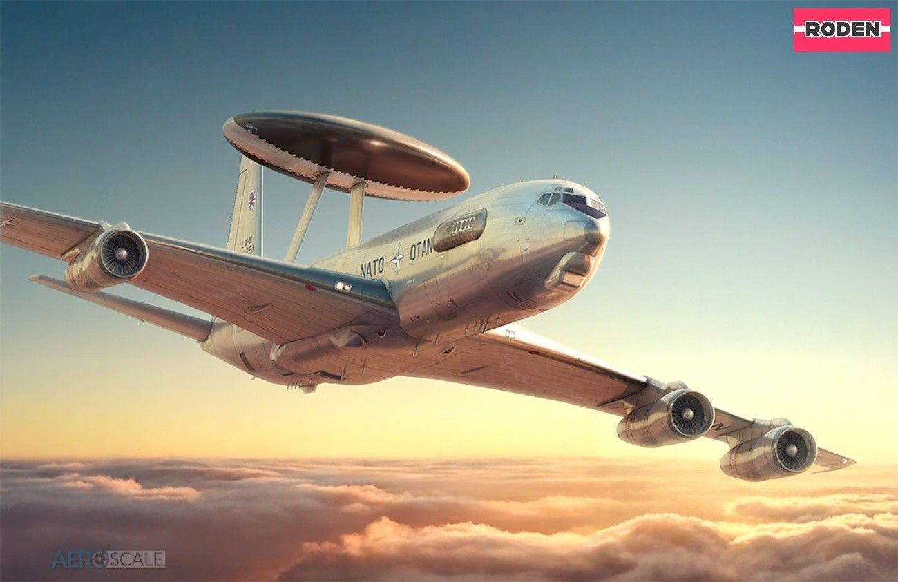 1:144 Boeing E-3 Sentry AWACS