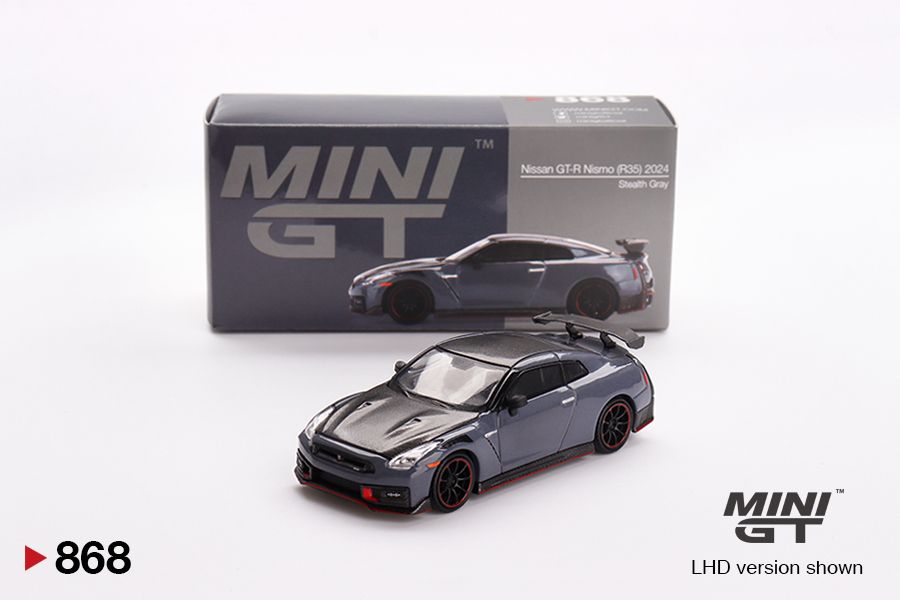 1:64 Nissan GT-R (R35) Nismo 2024 Stealth Grey