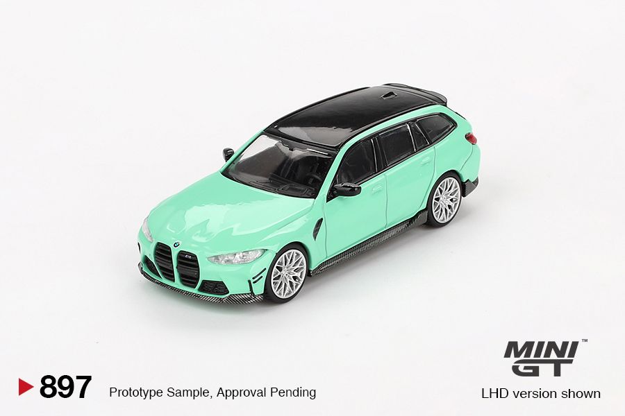 1:64 BMW M3 Touring (G81) M Performance 2022 Mint Green (Blister)