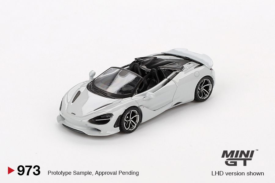 1:64 McLaren 750S Spider 2024 - Cirrus Grey (Blister)