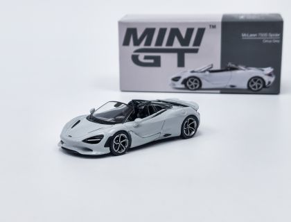 1:64 McLaren 750S - Spider Cirrus Grey (Left-Hand Boxed)