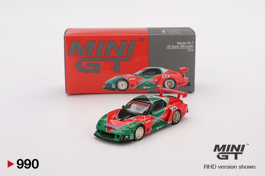 1:64 Mazda RX-7 - LB-Super Silhouette, 787B (Right-Hand Boxed)