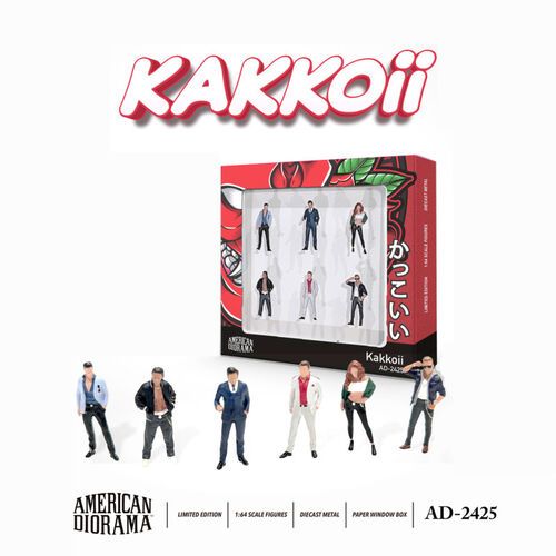 1:64 Figure Set Kakkoii 2025