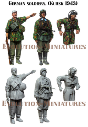 1:35 German soldiers Kursk 1943