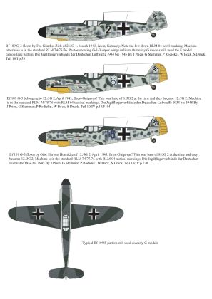1:32 Bf-109 G-3 - Conversion Set (designed to be used with Revell kits)