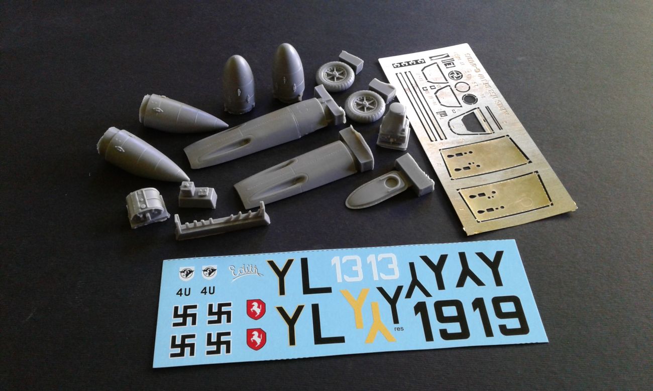 1:32 Bf-109 G-4 / R-3 - Conversion Set (for Me 109 G-6 - Hasegawa and Revell kits)