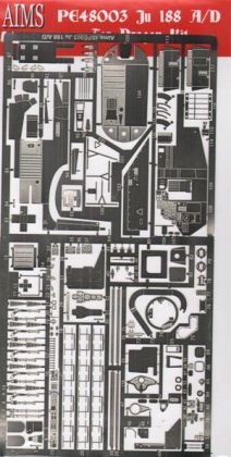 1:48 Ju-188 A/D - PE Set (designed to be used with Dragon kits)