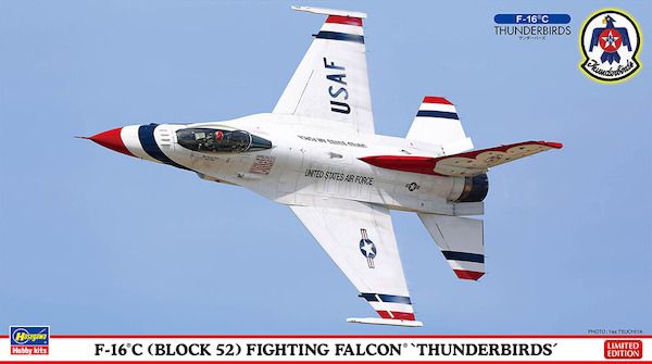 1:72 F-16C (Block 52) Fighting Falcon 'Thunderbirds' with patch