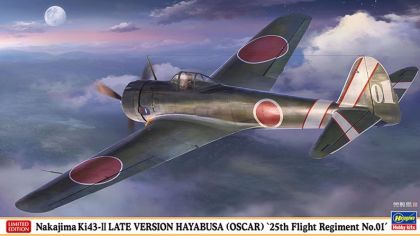 1:48 Nakajima Ki43-II Late Version Hayabasa (Oscar) 25th Flight Regiment No.01