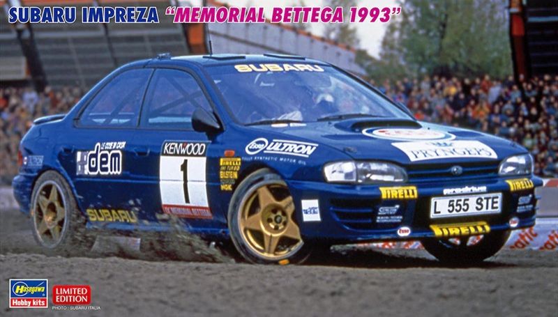 1:24 Subaru Impreza Memorial Bettega 1993