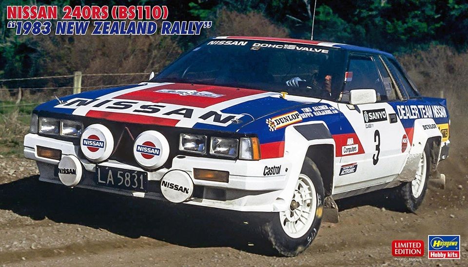 1:24 Nissan 240RS (BS110) 1983 New Zealand Rally